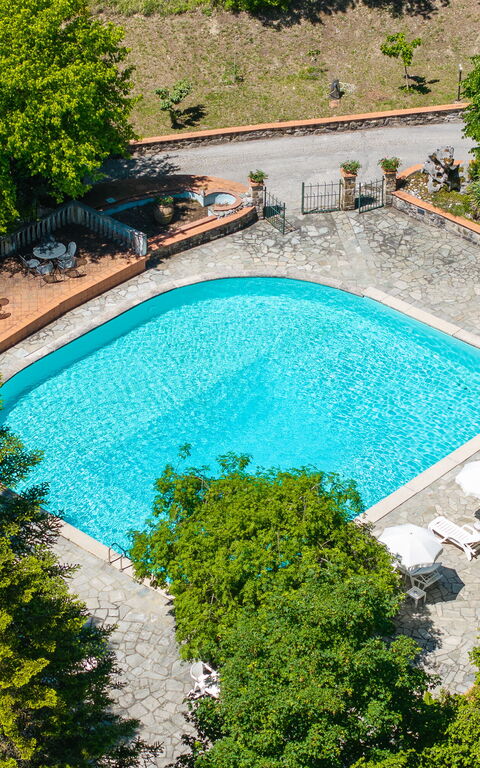 Villa Contessa: bassin, Vues