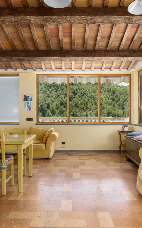 Villa Contessa: Salle à manger, Salon