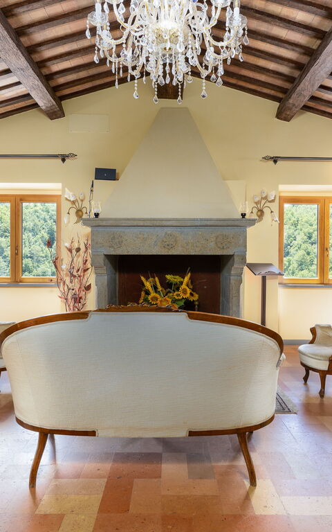 Villa Contessa: Salon