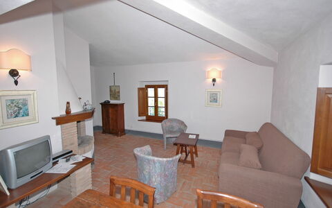 Logement Fornacino 2: Cuisine, Salle à manger, Salon