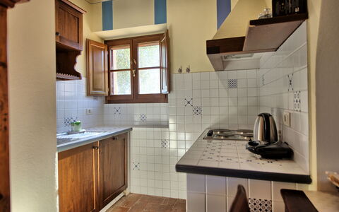 Logement Fornacino 4: Cuisine, Salle à manger, Salon