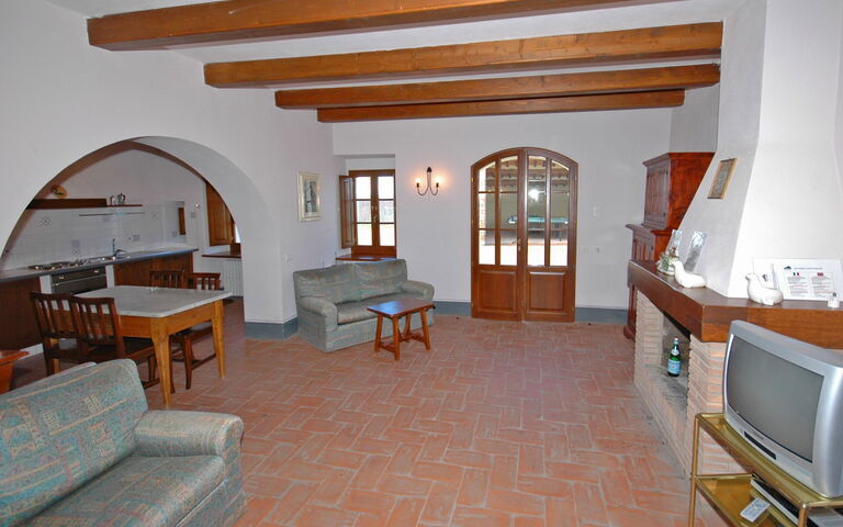 Logement Fornacino 5: Cuisine, Salle à manger, Salon