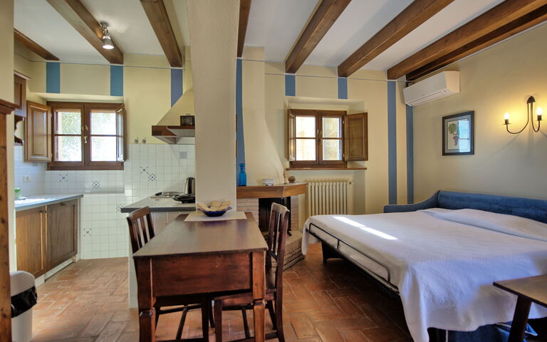 Logement Fornacino 4: Cuisine, Salle à manger, Salon