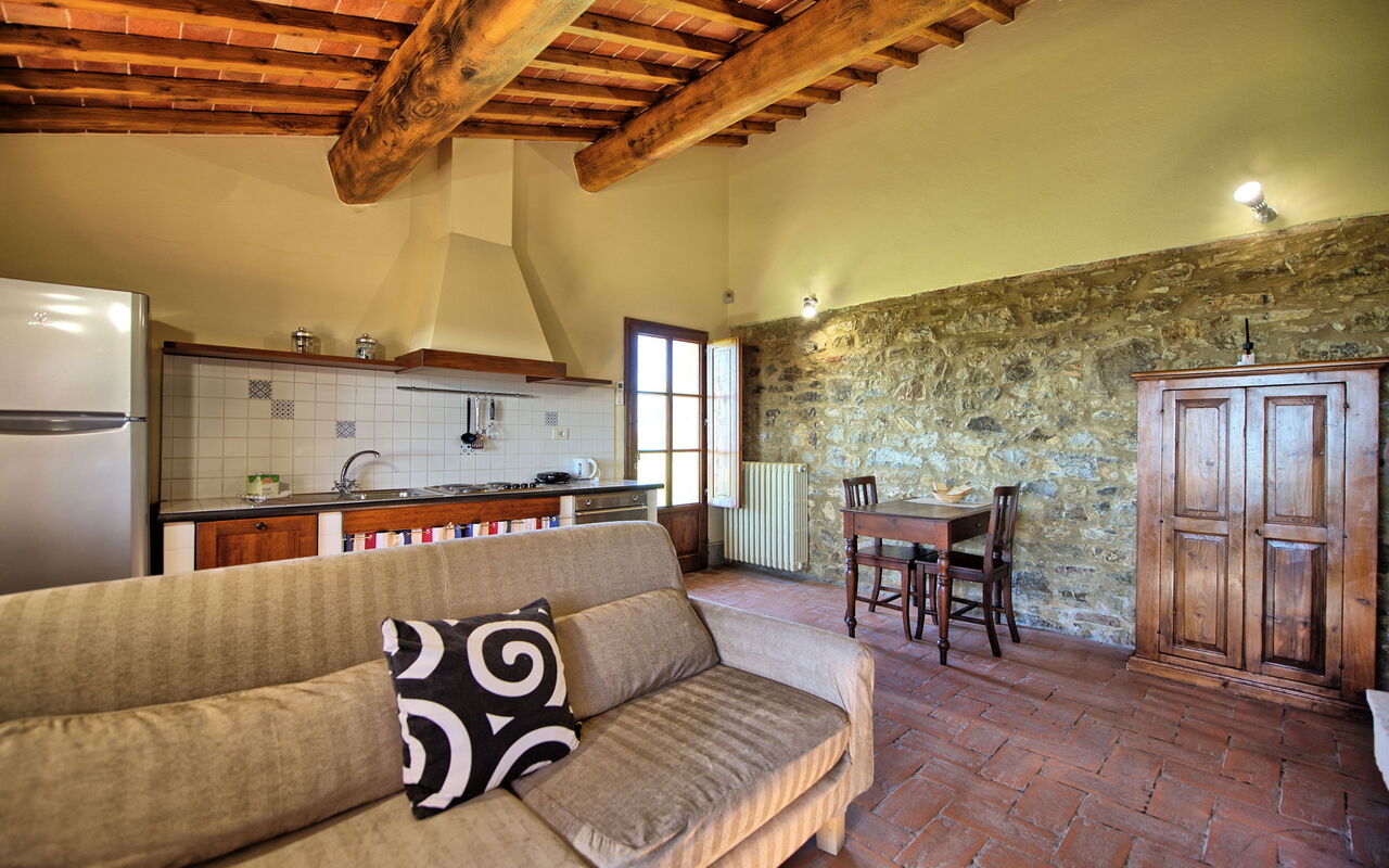 Logement Fornacino 6: Cuisine, Salon