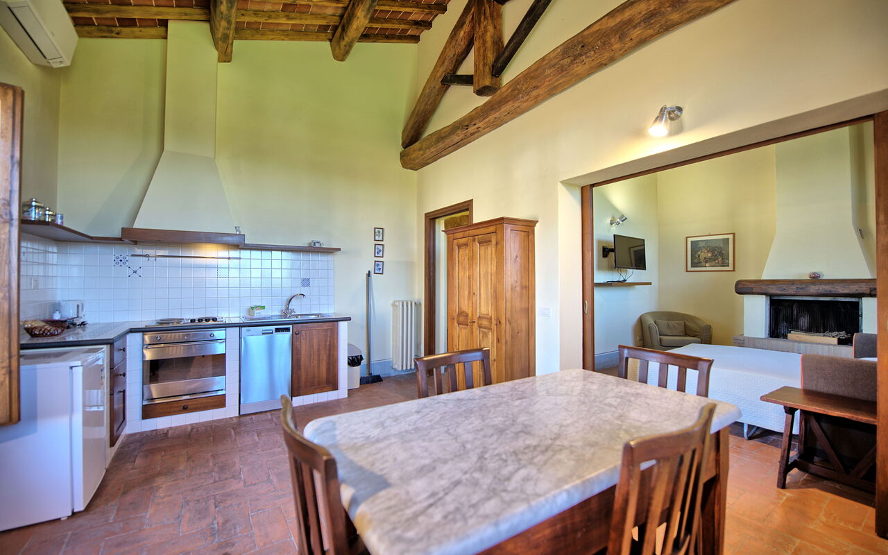 Logement Fornacino 1: Cuisine, Salle à manger