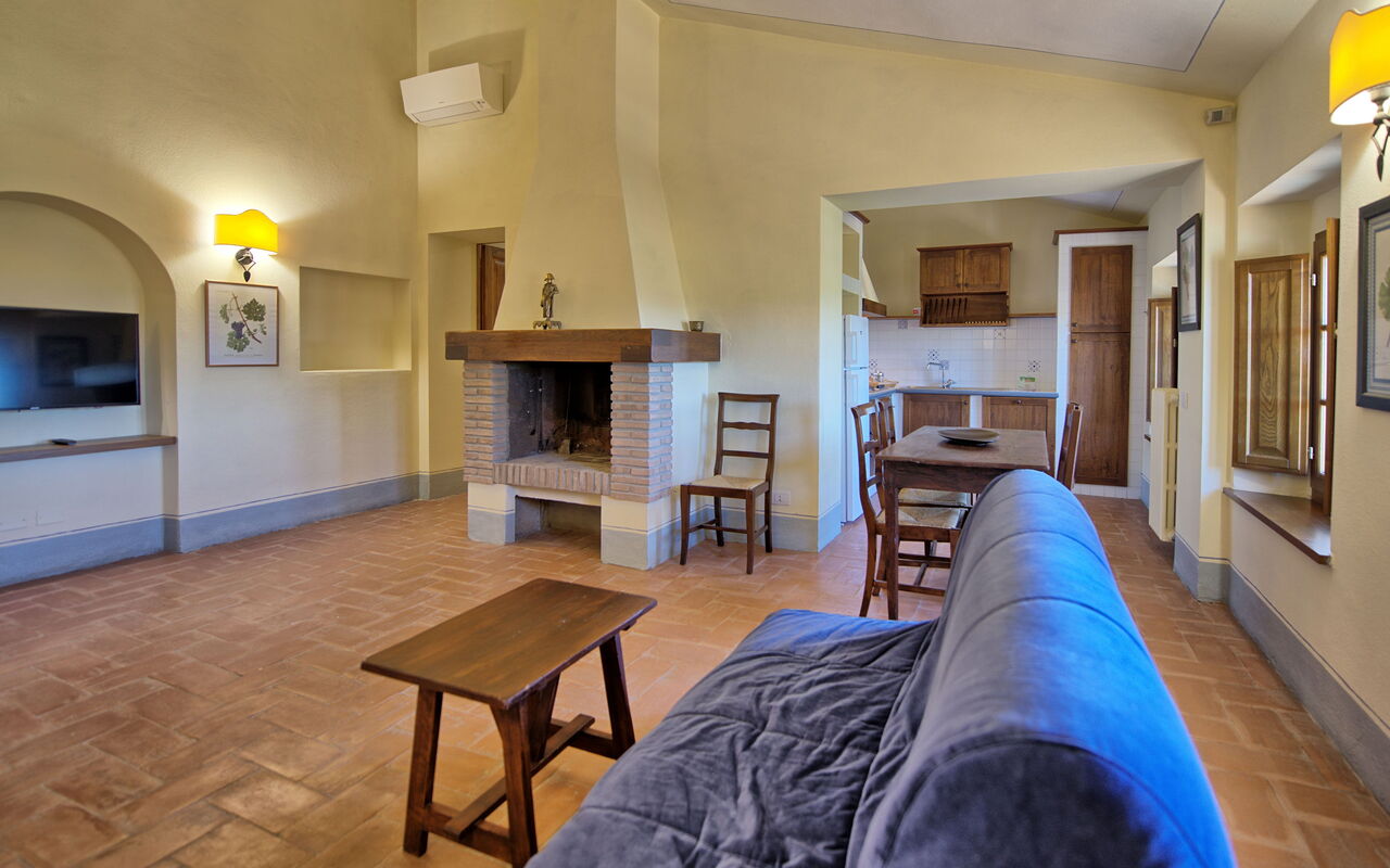 Logement Fornacino 3: Cuisine, Salon