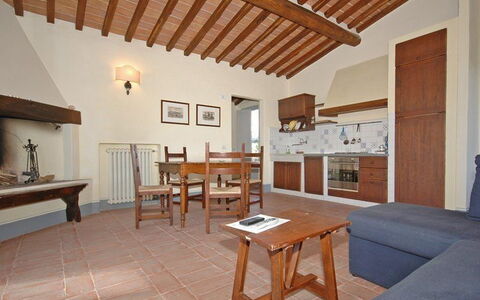 Logement Brunello 1: Cuisine, Salle à manger, Salon