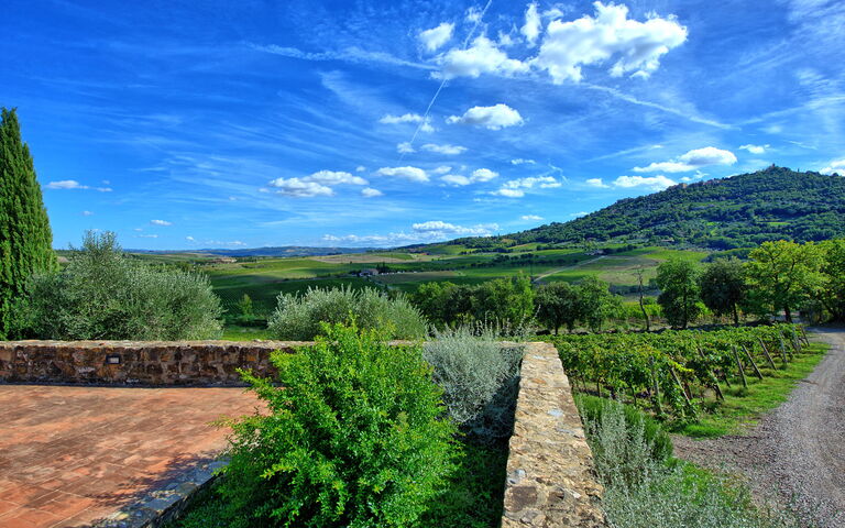Brunello: Jardin, Vues