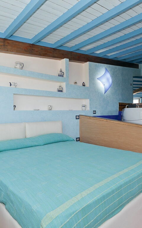 Villa Erice: chambre à coucher