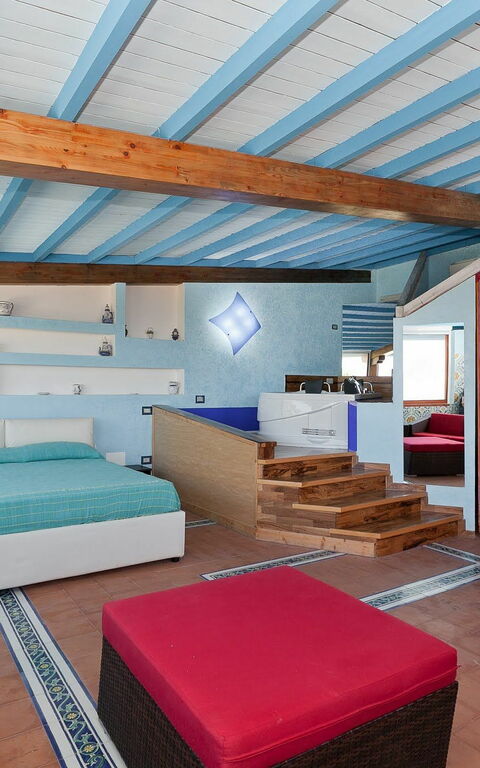 Villa Erice: chambre à coucher