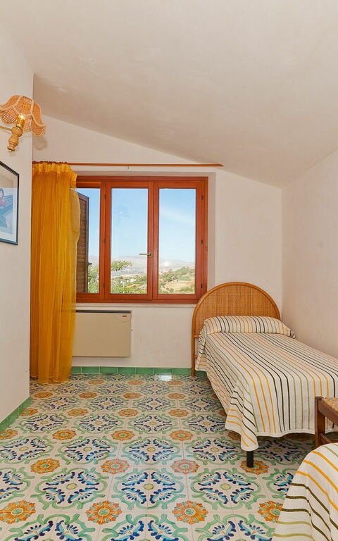 Villa Erice: chambre à coucher
