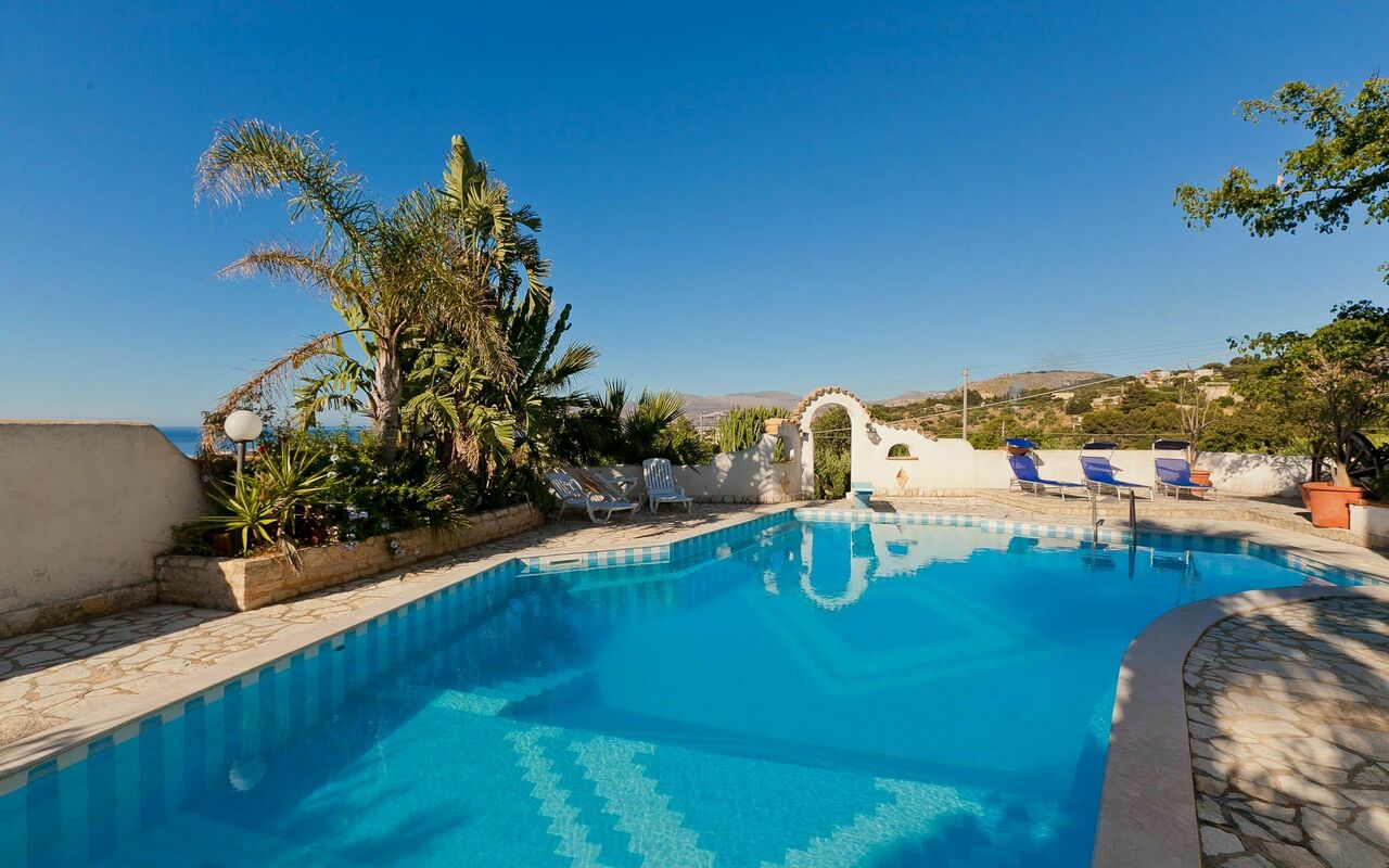 Villa Erice: bassin