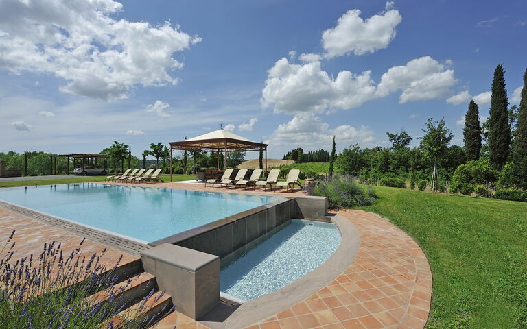 Villa Insoglio: bassin, Extérieur, Jardin