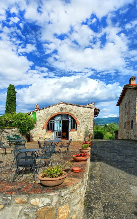 Le Fonti: Extérieur, Jardin