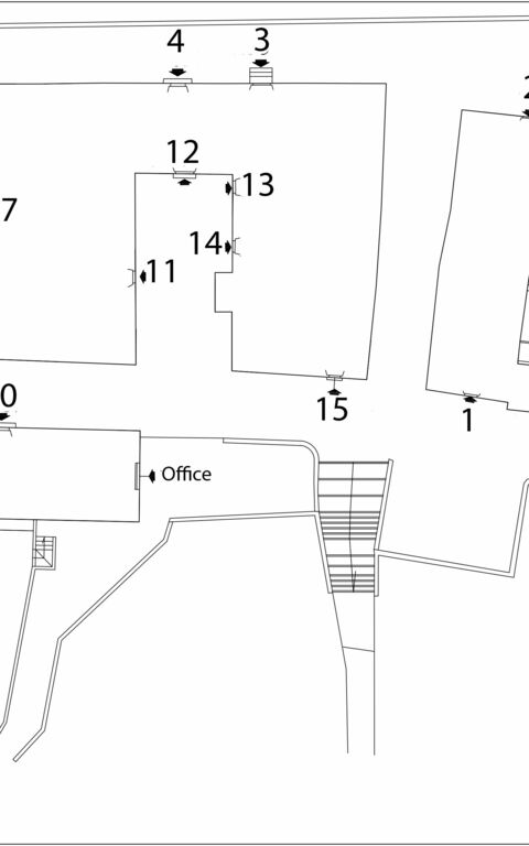 Le Fonti: Planimétrie