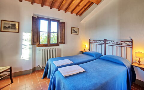 Logement Le Fonti 2: chambre à coucher