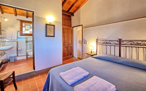 Logement Le Fonti 2: chambre à coucher