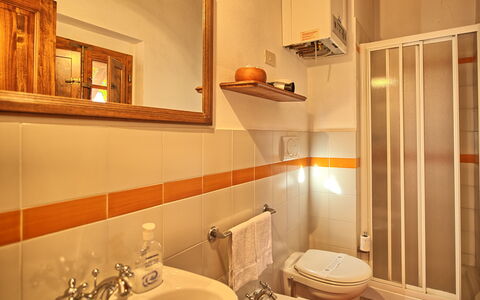 Logement Le Fonti 9: Salle de bain