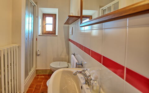 Logement Le Fonti 11: Salle de bain