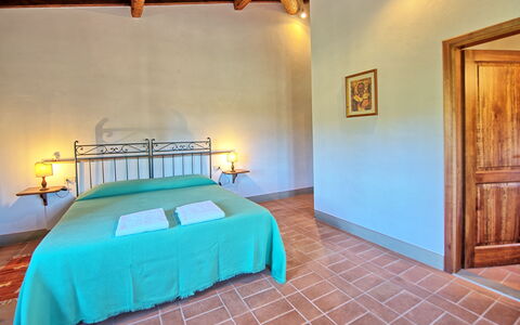 Logement Le Fonti 15: chambre à coucher