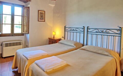 Logement Le Fonti 15: chambre à coucher