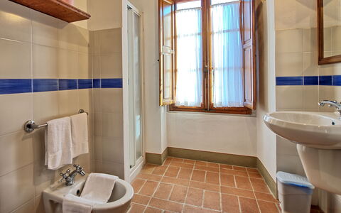 Logement Le Fonti 15: Salle de bain