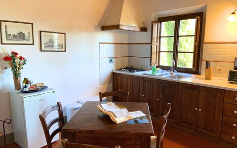 Logement Le Fonti 5: Cuisine, Salle à manger