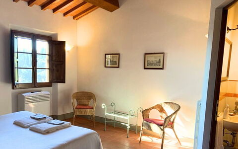 Logement Le Fonti 6: chambre à coucher