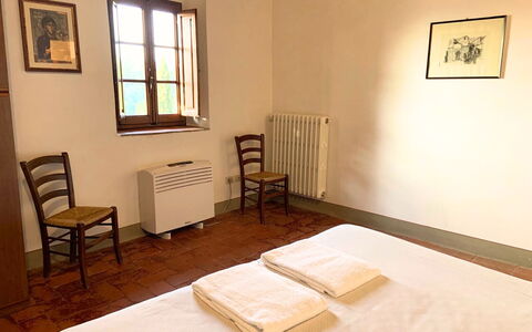 Logement Le Fonti 7: chambre à coucher