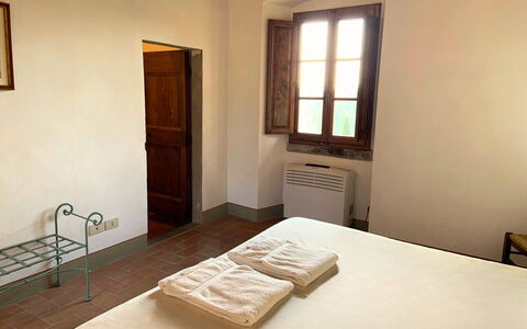 Logement Le Fonti 7: chambre à coucher