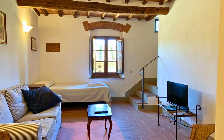 Logement Le Fonti 14: chambre à coucher