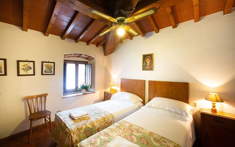 Logement Vasche 4: chambre à coucher