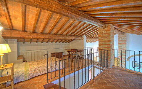 Logement San Donnino 6: chambre à coucher