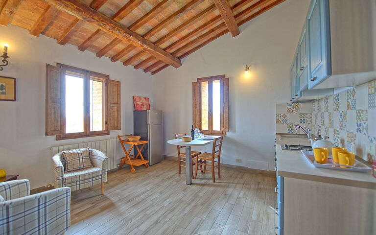 Logement San Donnino 3: Cuisine, Salle à manger, Salon