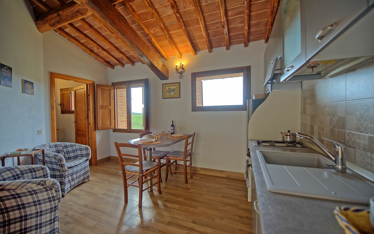 Logement San Donnino 2: Cuisine, Salle à manger, Salon