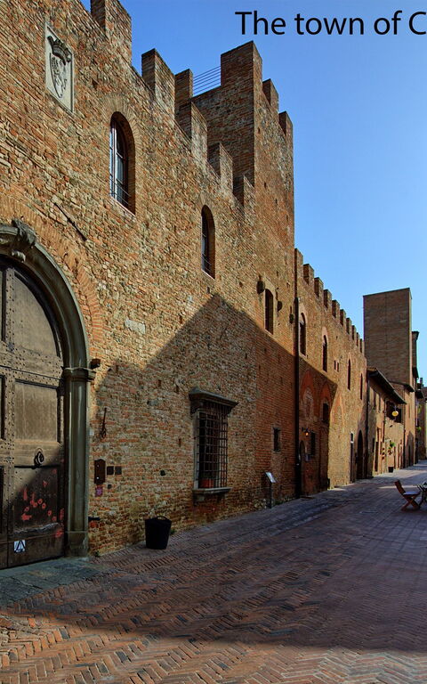 Certaldo: Extérieurs, Vues