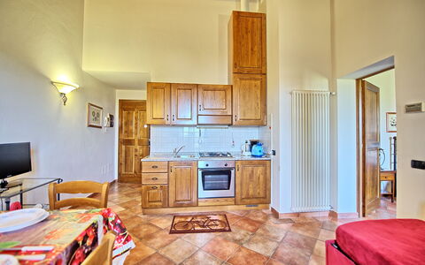 Logement Certaldo 2: Cuisine, Salle à manger, Salon