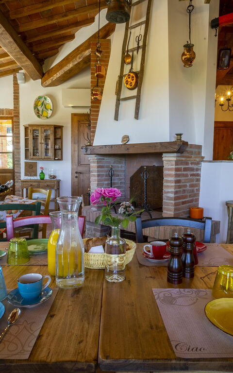 Villa Amadeo: Salle à manger, Salon