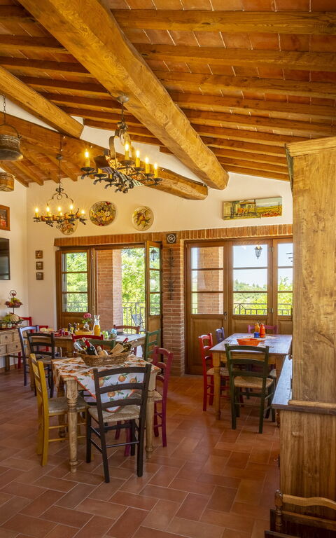 Villa Amadeo: Salle à manger, Salon