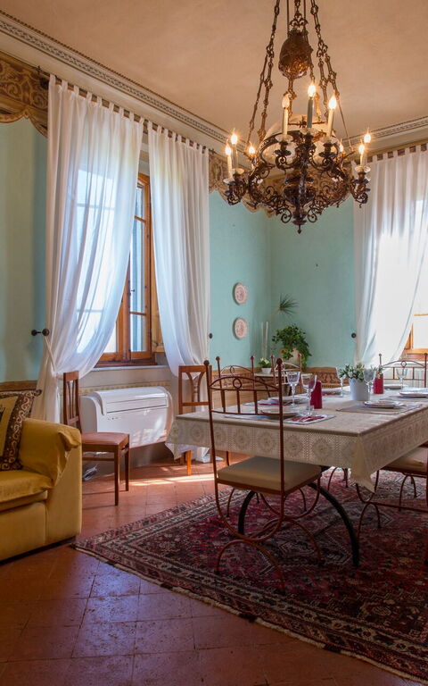 Villa Angelica: Salon