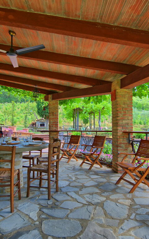 Villa Lo Scoiattolo: Balcon / Terrasse / Patio