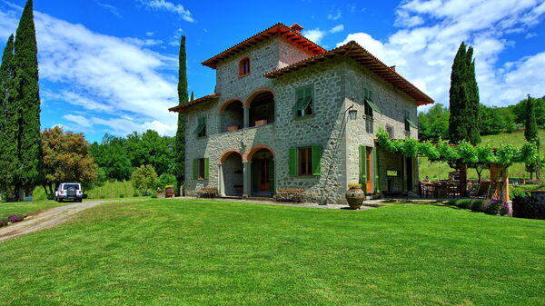 Villa Lo Scoiattolo: Extérieur, Jardin