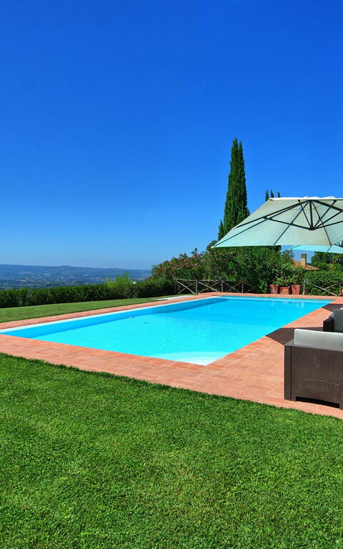 Casa Lucia: bassin, Jardin