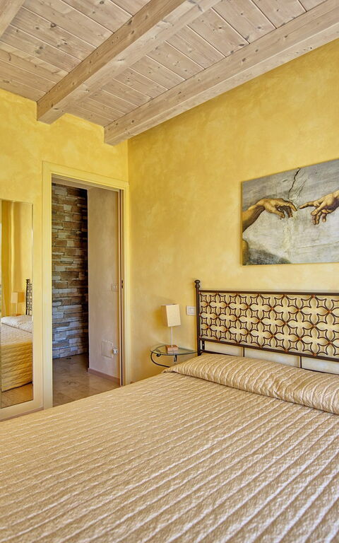 Casa Lucia: chambre à coucher