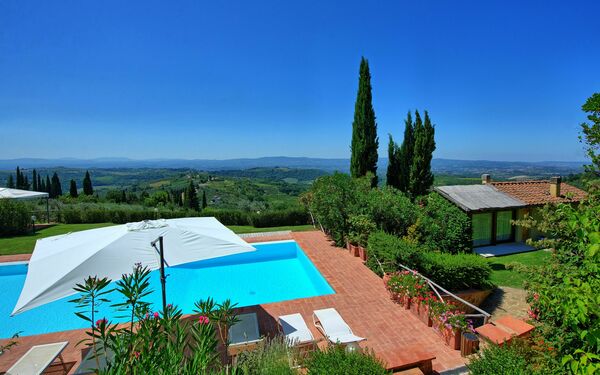 Casa Lucia: bassin, Été, Extérieur, Jardin, Vues