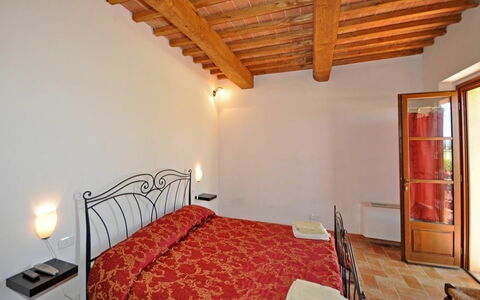 Logement Pienza c: chambre à coucher