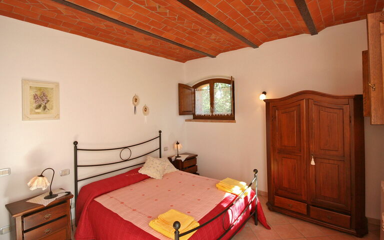 Logement Pienza a: chambre à coucher