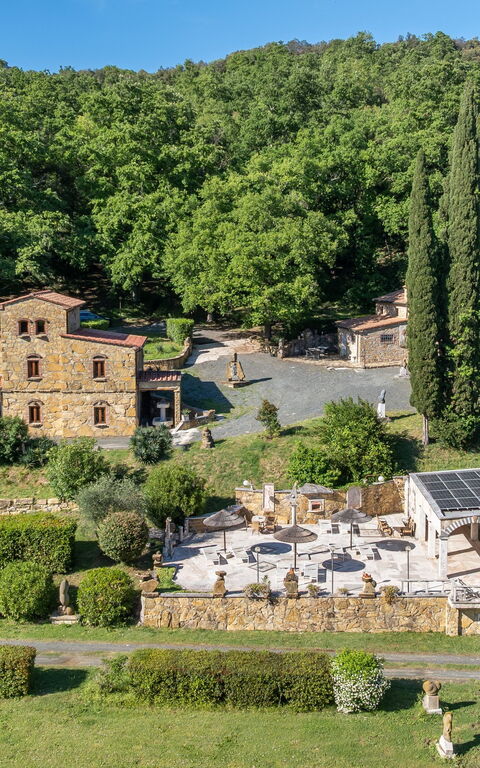 Le Querciolaie with Geothermal Pool: Vues