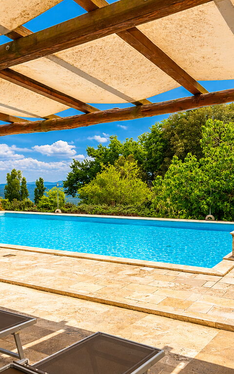 Le Querciolaie with Geothermal Pool: bassin, Extérieur, Extérieurs