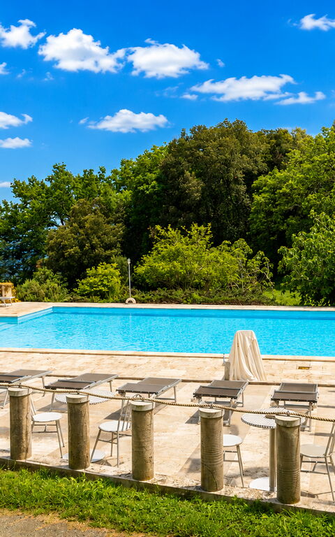 Le Querciolaie with Geothermal Pool: bassin, Extérieur, Extérieurs